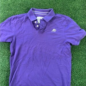 Aeropostale Purple Polo with A87 Chest Logo